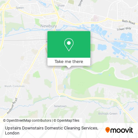 Upstairs Downstairs Domestic Cleaning Services map