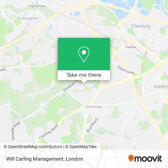 Will Carling Management map