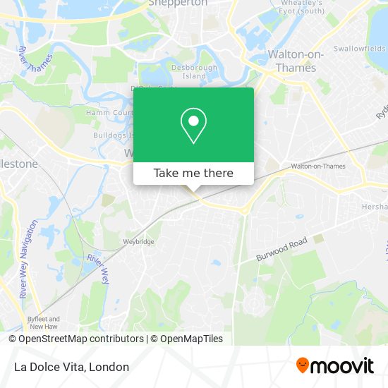 La Dolce Vita map