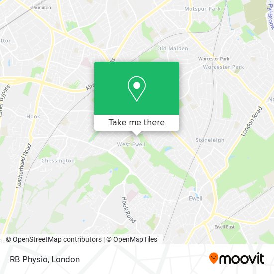 RB Physio map