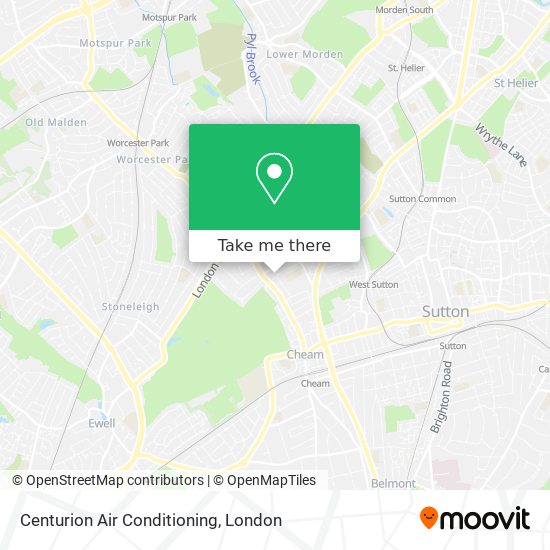 Centurion Air Conditioning map