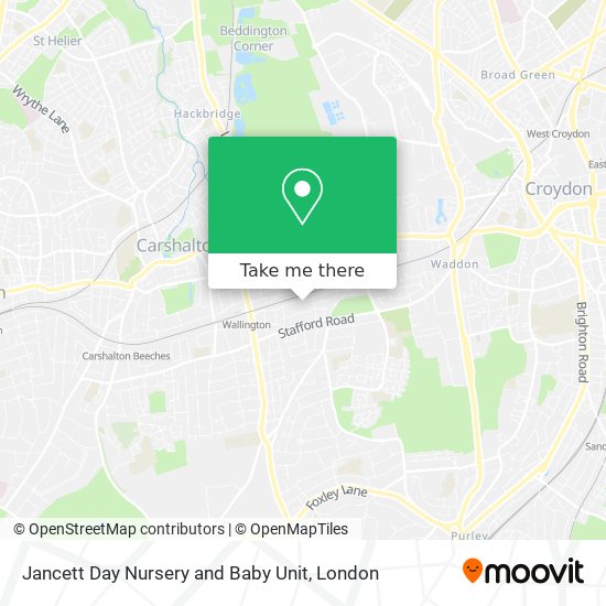 Jancett Day Nursery and Baby Unit map