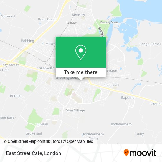 East Street Cafe map