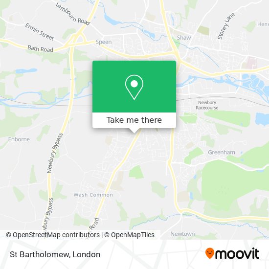 St Bartholomew map