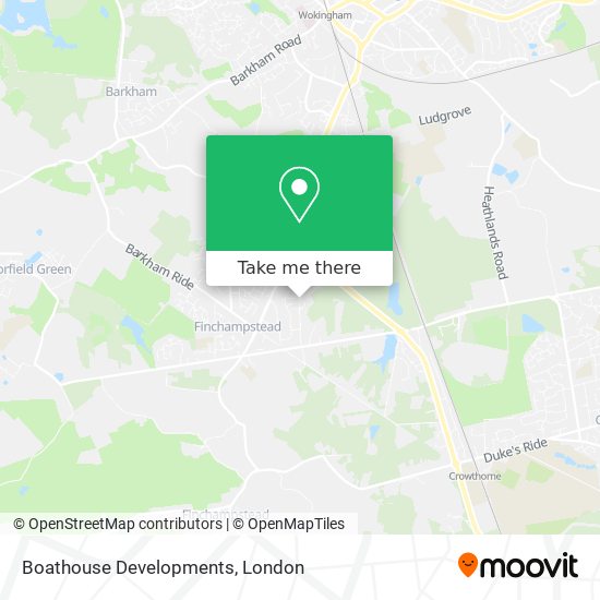 Boathouse Developments map