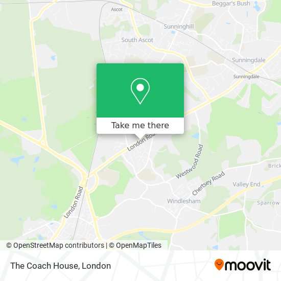 The Coach House map