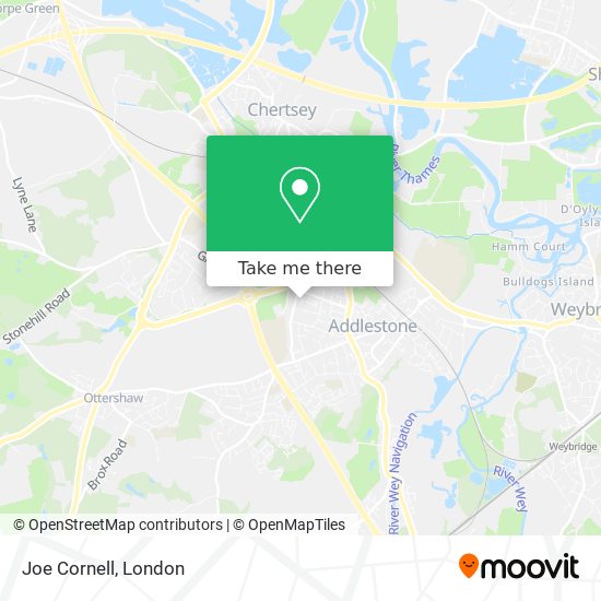 Joe Cornell map
