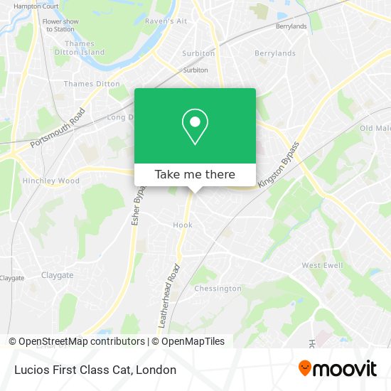 Lucios First Class Cat map