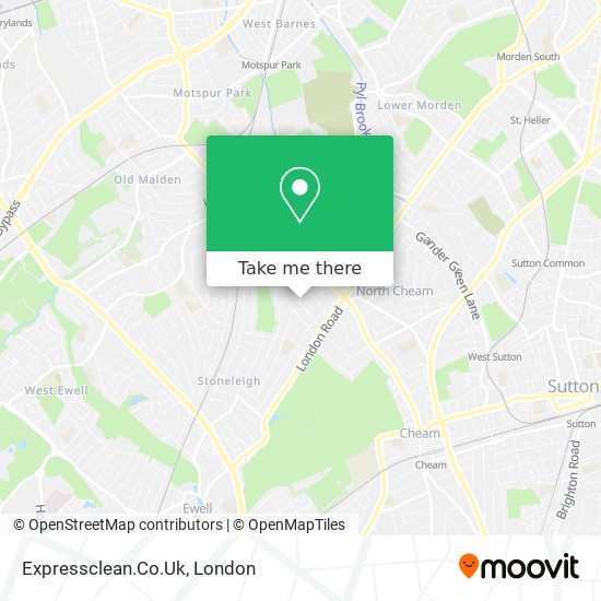 Expressclean.Co.Uk map