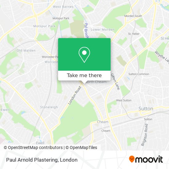 Paul Arnold Plastering map