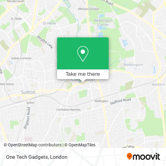 One Tech Gadgets map