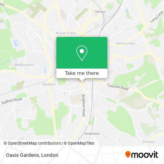 Oasis Gardens map