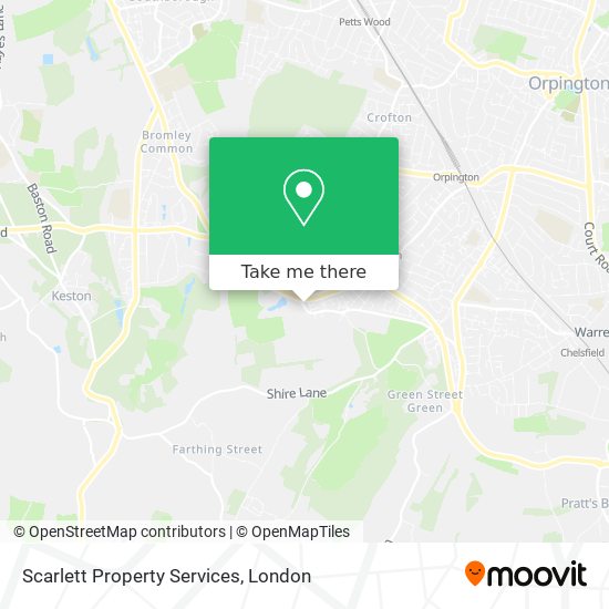 Scarlett Property Services map