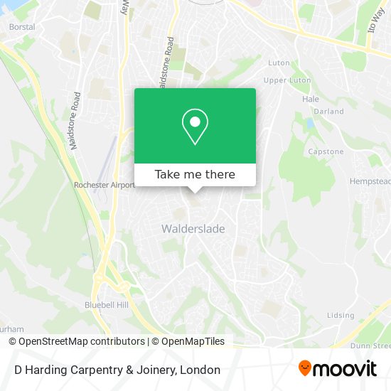 D Harding Carpentry & Joinery map