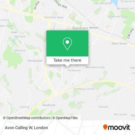 Avon Calling W map