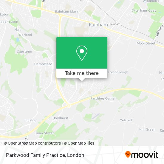 Parkwood Family Practice map
