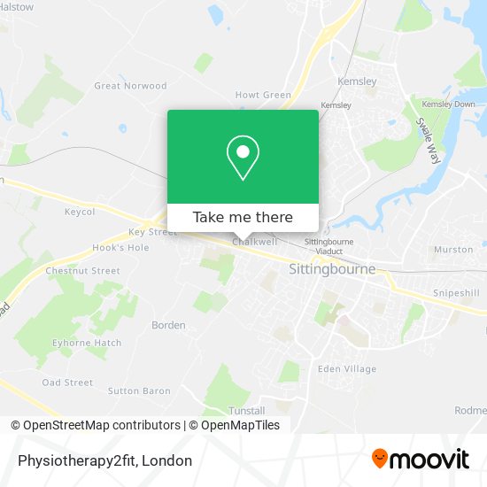 Physiotherapy2fit map