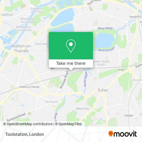 Toolstation map