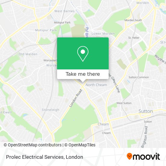 Prolec Electrical Services map