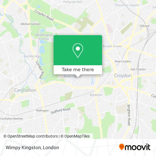 Wimpy Kingston map