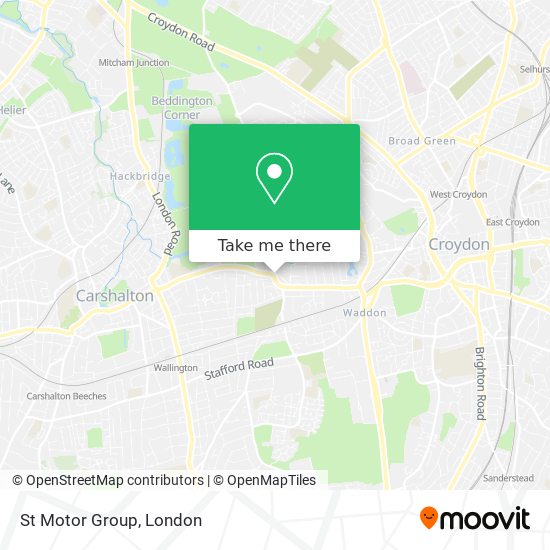 St Motor Group map