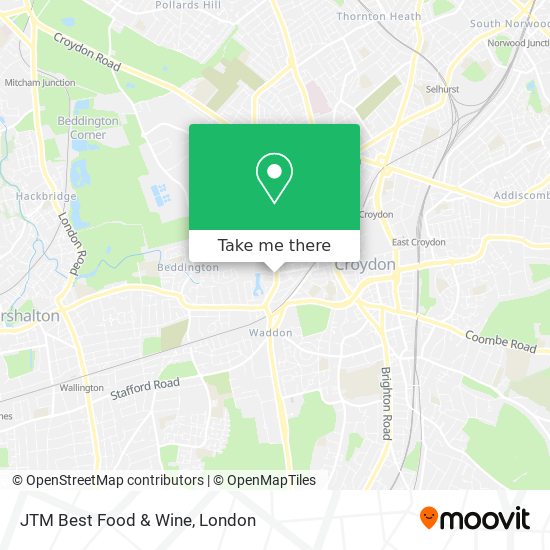 JTM Best Food & Wine map