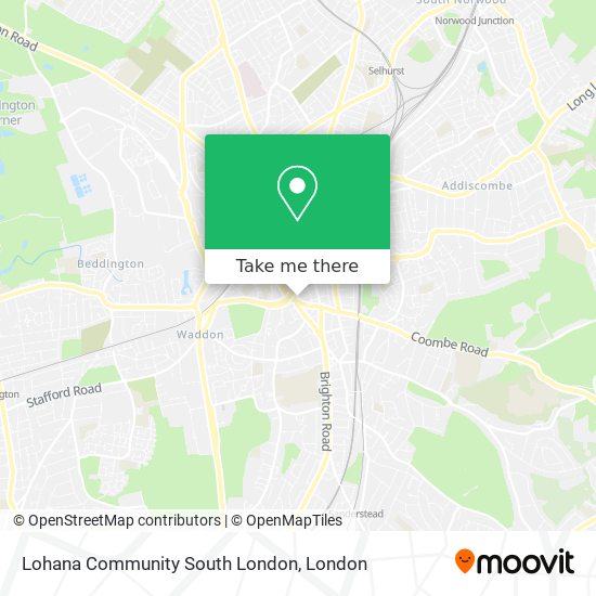 Lohana Community South London map