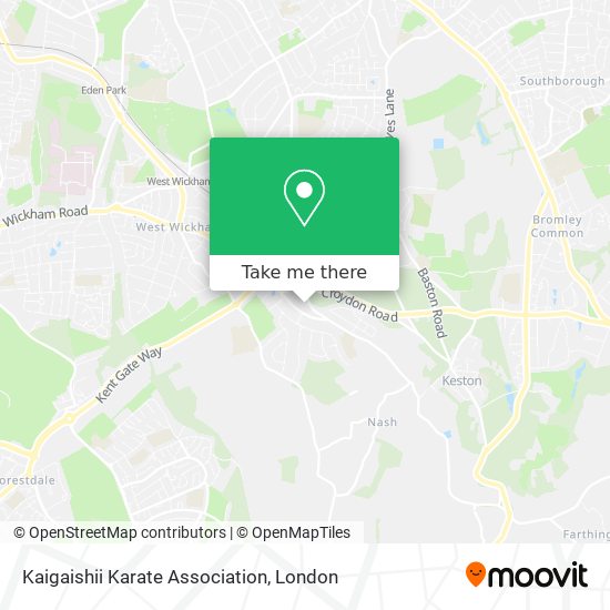 Kaigaishii Karate Association map