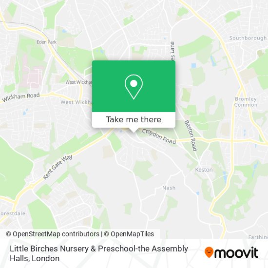 Little Birches Nursery & Preschool-the Assembly Halls map