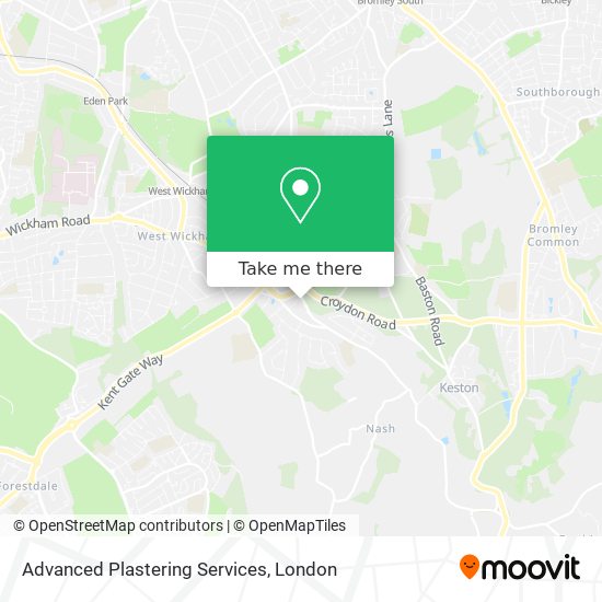 Advanced Plastering Services map