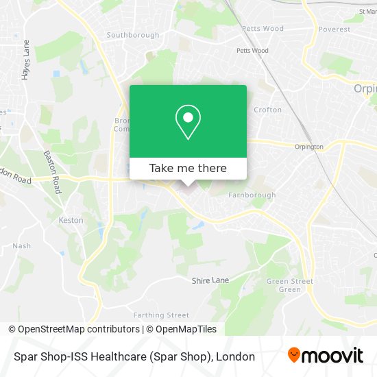 Spar Shop-ISS Healthcare map