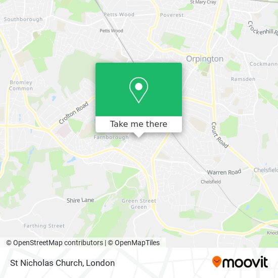 St Nicholas Church map