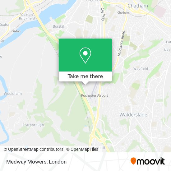 Medway Mowers map