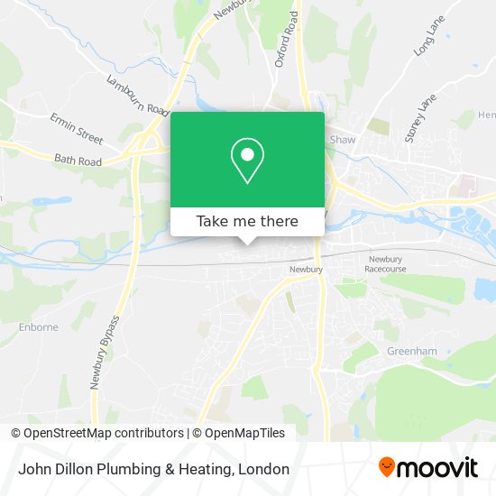 John Dillon Plumbing & Heating map