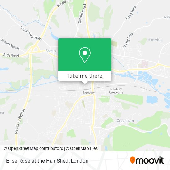 Elise Rose at the Hair Shed map