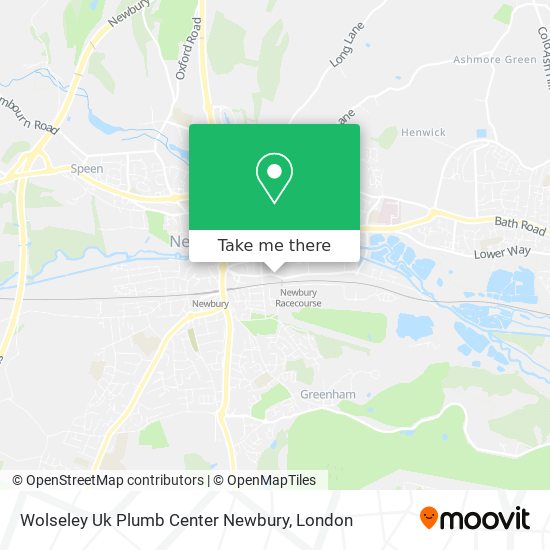 Wolseley Uk Plumb Center Newbury map