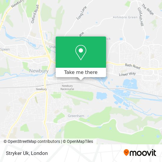Stryker Uk map