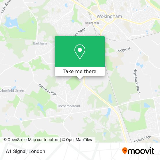 A1 Signal map