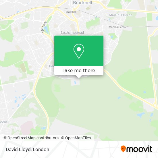 David Lloyd map