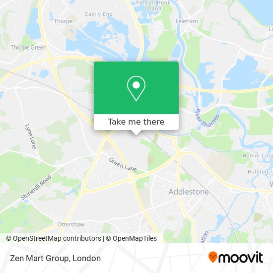 Zen Mart Group map