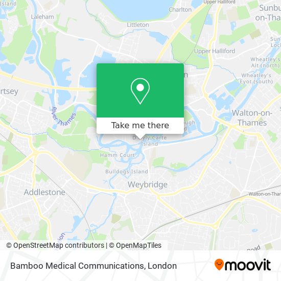 Bamboo Medical Communications map