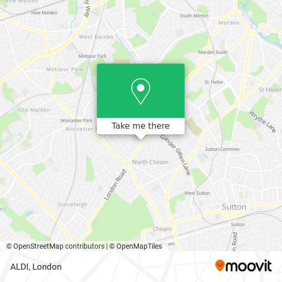 ALDI map