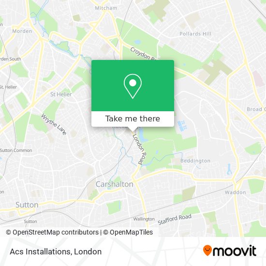 Acs Installations map