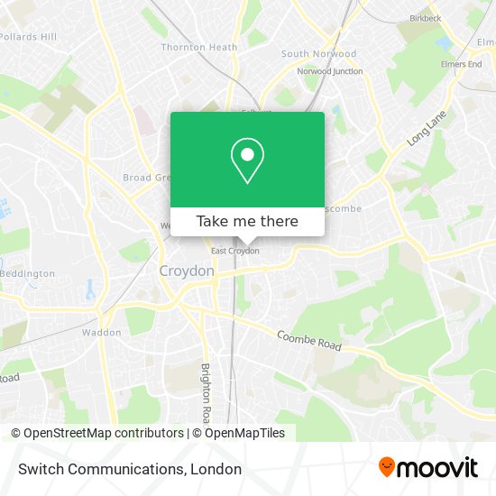 Switch Communications map