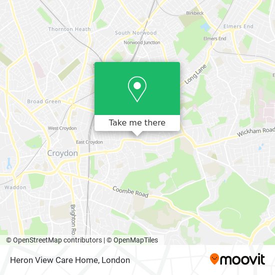 Heron View Care Home map