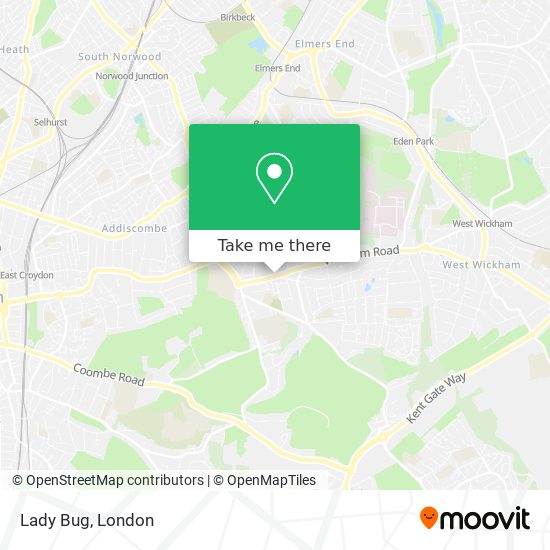 Lady Bug map