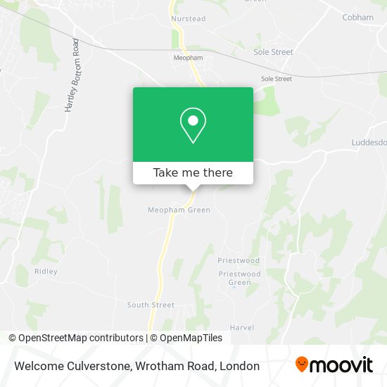 Welcome Culverstone, Wrotham Road map