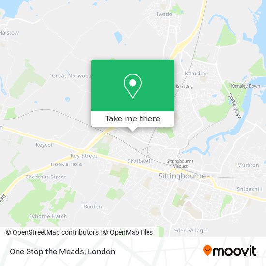 One Stop the Meads map