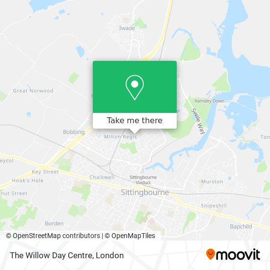 The Willow Day Centre map