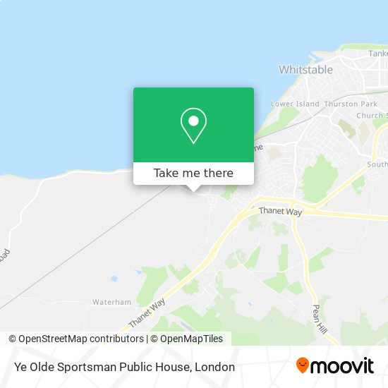 Ye Olde Sportsman Public House map